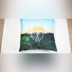 Camp Flog Gnaw 2024 - Pillow - Kill Cat Ferris Wheel